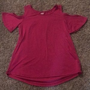 Girls old navy cold shoulder top
